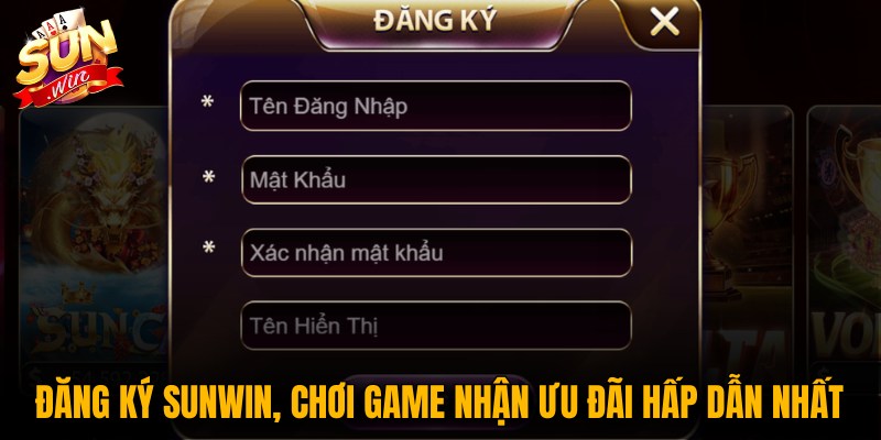 Đăng ký Sunwin, chơi game nhận quà ưu đãi hấp dẫn nhất